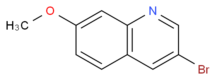 3-Bromo-7-methoxyquinoline_分子结构_CAS_959121-99-4)