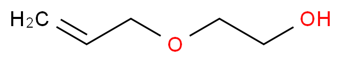 2-(prop-2-en-1-yloxy)ethan-1-ol_分子结构_CAS_111-45-5