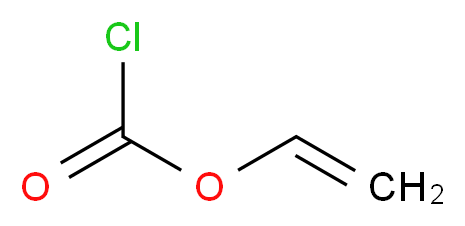 ethenyl chloroformate_分子结构_CAS_5130-24-5