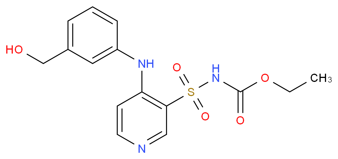 [[4-[(3-Methylphenyl)amino]-3-pyridinyl]sulfonyl]carbamic Acid Ethyl Ester_分子结构_CAS_72810-57-2)