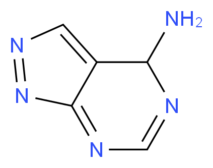 4H-pyrazolo[3,4-d]pyrimidin-4-amine_分子结构_CAS_20289-44-5