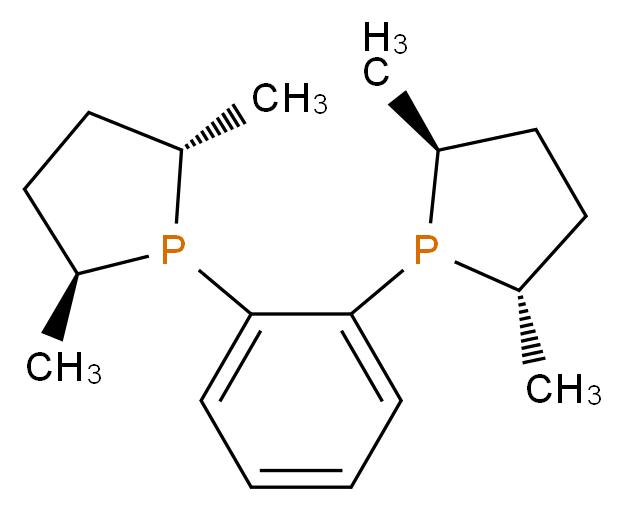 (+)-1,2-双[(2S,5S)-2,5-二甲基磷]苯_分子结构_CAS_136735-95-0)