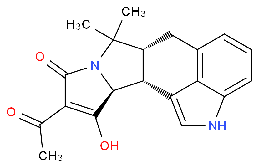 Cyclopiazonic acid_分子结构_CAS_18172-33-3)