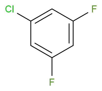 3,5-二氟氯苯_分子结构_CAS_1435-43-4)