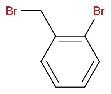 1-bromo-2-(bromomethyl)benzene_分子结构_CAS_3433-80-5