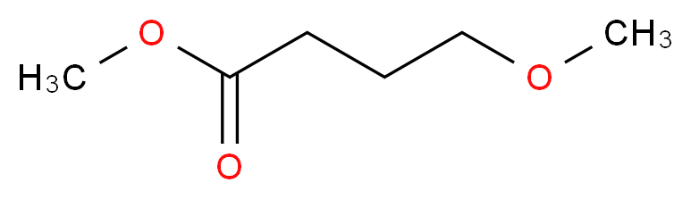 methyl 4-methoxybutanoate_分子结构_CAS_29006-01-7