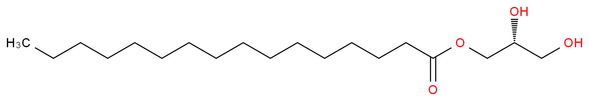 3-Palmitoyl-sn-glycerol_分子结构_CAS_32899-41-5)