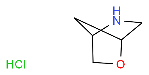 2-Oxa-5-azabicyclo[2.2.1]heptane hydrochloride_分子结构_CAS_909186-56-7)