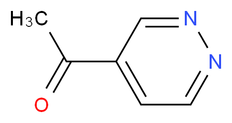 1-(Pyridazin-4-yl)ethanone_分子结构_CAS_50901-46-7)