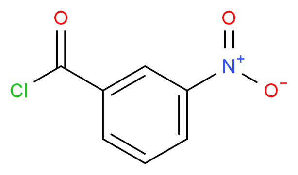 3-Nitrobenzoyl chloride 98%_分子结构_CAS_121-90-4)