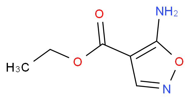 ethyl 5-amino-4-isoxazolecarboxylate_分子结构_CAS_34859-64-8)