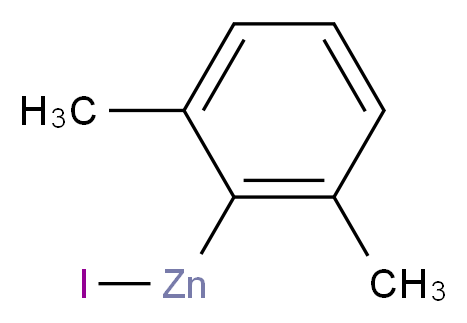 (2,6-dimethylphenyl)(iodo)zinc_分子结构_CAS_282727-21-3