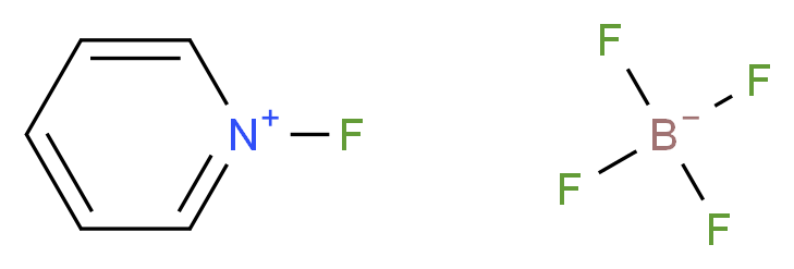 N-Fluoropyridinium tetrafluroborate 97%_分子结构_CAS_107264-09-5)