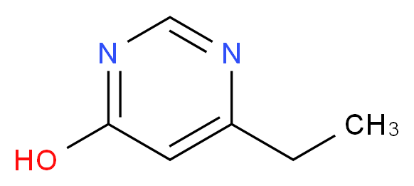 6-ethyl-4-pyrimidinol_分子结构_CAS_124703-78-2)