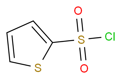 噻吩-2-磺酰氯_分子结构_CAS_16629-19-9)