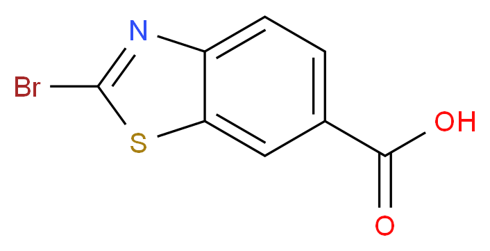 2-Bromo-6-benzothiazolecarboxylic acid_分子结构_CAS_22514-58-5)