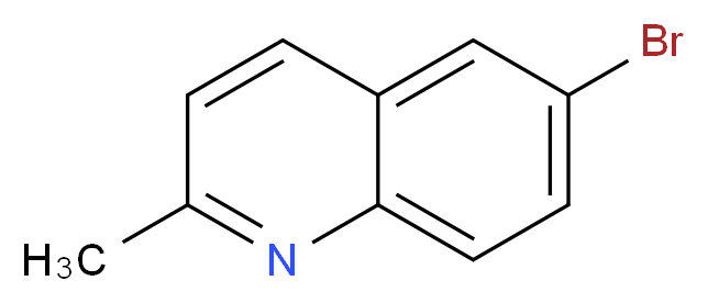 6-Bromo-2-methylquinoline_分子结构_CAS_877-42-9)
