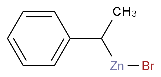 bromo(1-phenylethyl)zinc_分子结构_CAS_85459-20-7