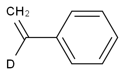 (1-<sup>2</sup>H)ethenylbenzene_分子结构_CAS_1193-80-2