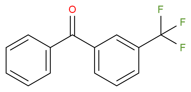 3-(三氟甲基)苯甲酮_分子结构_CAS_728-81-4)