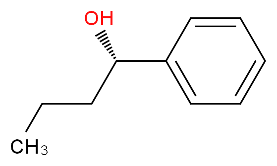 (S)-(-)-1-苯基-1-丁醇_分子结构_CAS_22135-49-5)