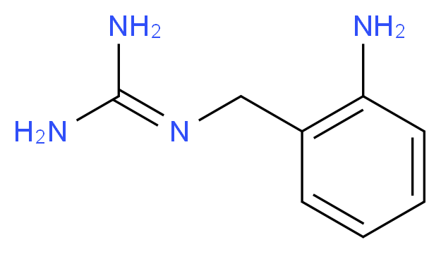 (2-AMINOBENZYL)GUANIDINE_分子结构_CAS_96783-62-9)