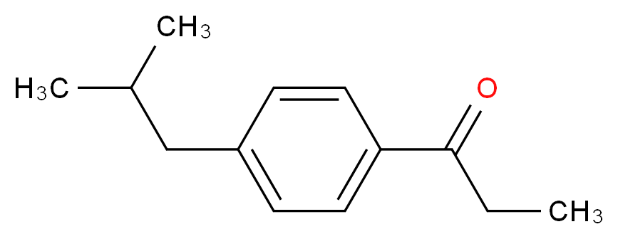 1-(4-Isobutylphenyl)propan-1-one_分子结构_CAS_59771-24-3)