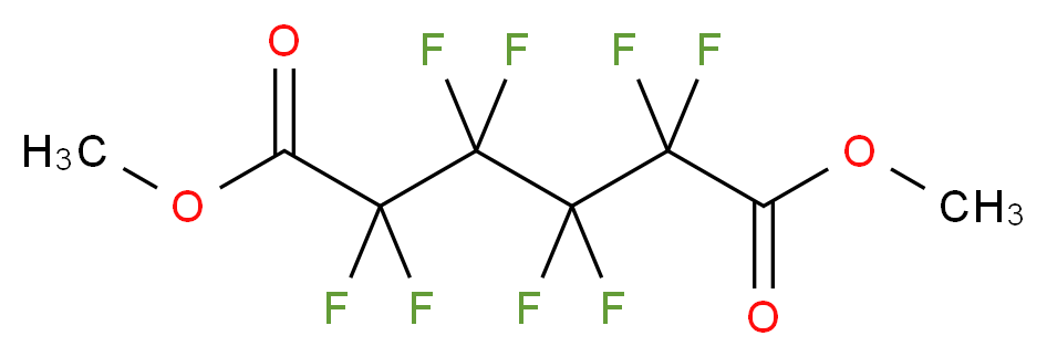 Dimethyl octafluoroadipate_分子结构_CAS_3107-98-0)