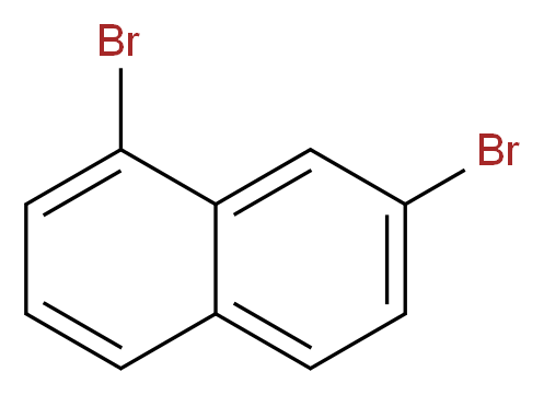 1,7-dibromonaphthalene_分子结构_CAS_58258-65-4
