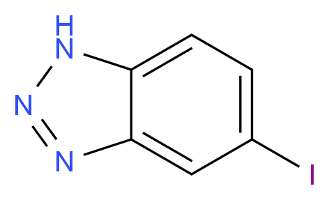 5-iodo-1H-1,2,3-benzotriazole_分子结构_CAS_302799-71-9