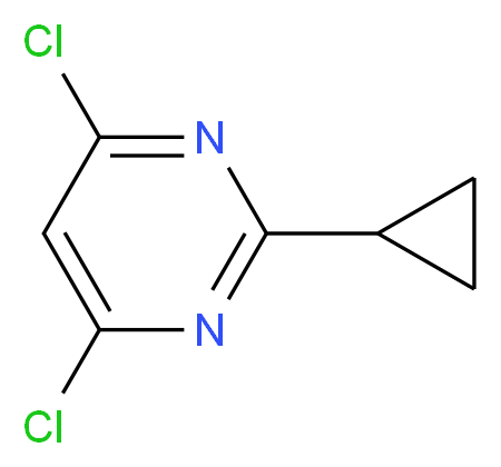 4,6-Dichloro-2-cyclopropylpyrimidine_分子结构_CAS_)