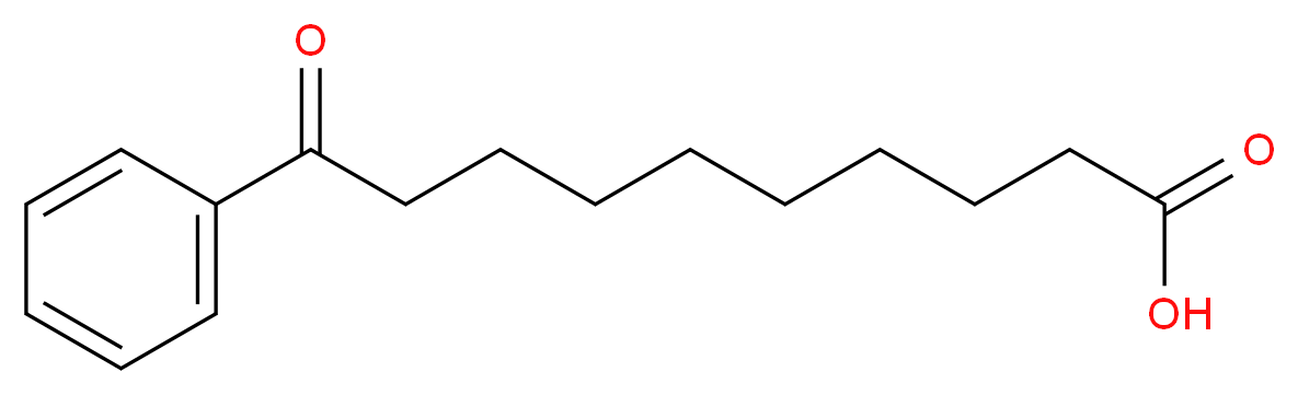 10-oxo-10-phenyldecanoic acid_分子结构_CAS_6712-10-3