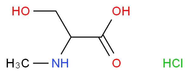 Methyl-DL-serine hydrochloride_分子结构_CAS_5619-04-5)