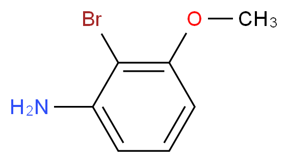 2-Bromo-3-methoxyaniline_分子结构_CAS_112970-44-2)