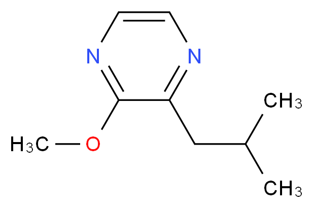 2-异丁基-3-甲氧基吡嗪_分子结构_CAS_24683-00-9)