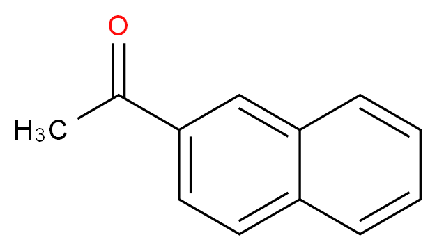 METHYL &beta;-NAPHTHYL KETONE_分子结构_CAS_93-08-3)