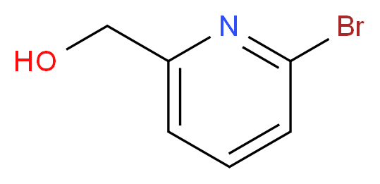 (6-bromopyridin-2-yl)methanol_分子结构_CAS_33674-96-3