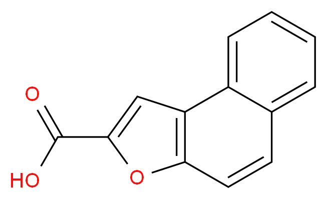 naphtho[2,1-b]furan-2-carboxylic acid_分子结构_CAS_5656-67-7