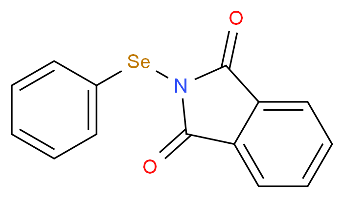 2-(phenylselanyl)-2,3-dihydro-1H-isoindole-1,3-dione_分子结构_CAS_71098-88-9