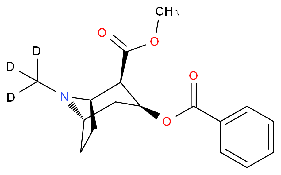 Cocaine N-Methyl-d3 _分子结构_CAS_138704-14-0)