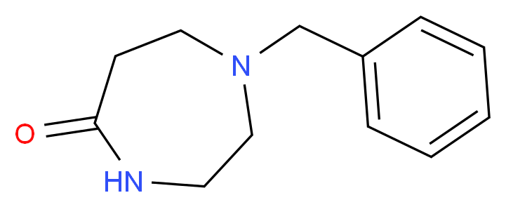 1-Benzyl-1,4-diazepan-5-one_分子结构_CAS_55186-89-5)