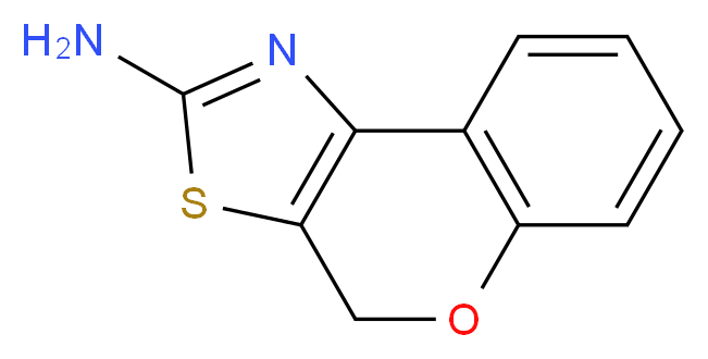 4H-chromeno[4,3-d][1,3]thiazol-2-amine_分子结构_CAS_31877-68-6)