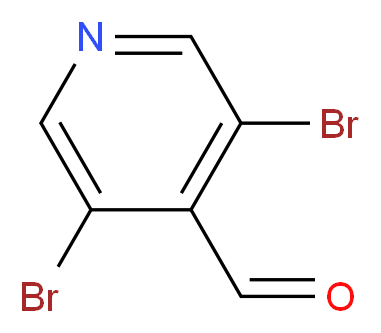 3,5-Dibromoisonicotinaldehyde_分子结构_CAS_70201-42-2)