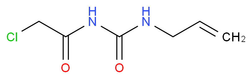 1-Allyl-3-(2-chloro-acetyl)-urea_分子结构_CAS_5544-34-3)