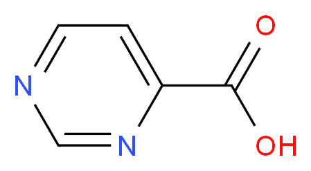 Pyrimidine-4-carboxylic acid_分子结构_CAS_31462-59-6)