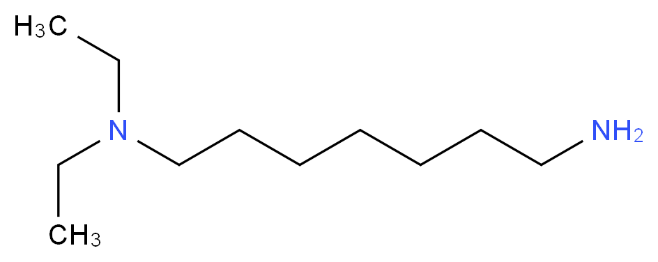 (7-aminoheptyl)diethylamine_分子结构_CAS_20526-69-6