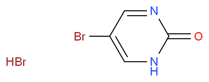 5-Bromopyrimidin-2(1H)-one hydrobromide_分子结构_CAS_81590-30-9)