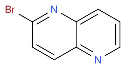 2-BROMO-1,5-NAPHTHYRIDINE_分子结构_CAS_51532-07-1)