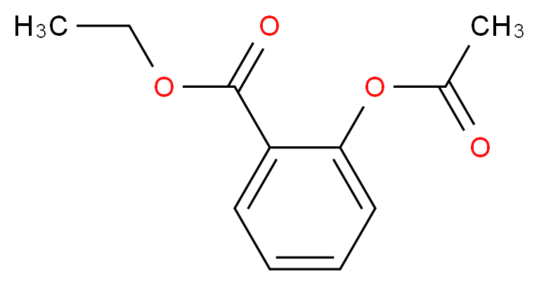 乙醯柳酸乙酯_分子结构_CAS_529-68-0)