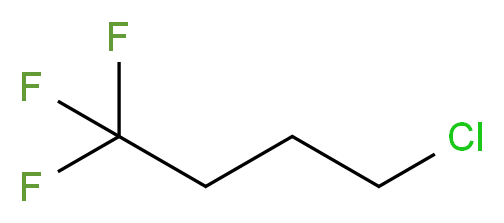 4-chloro-1,1,1-trifluorobutane_分子结构_CAS_406-85-9